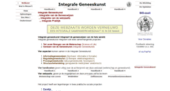 Desktop Screenshot of integralegeneeskunst.org